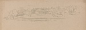 Knowsley Hall by Edward Lear